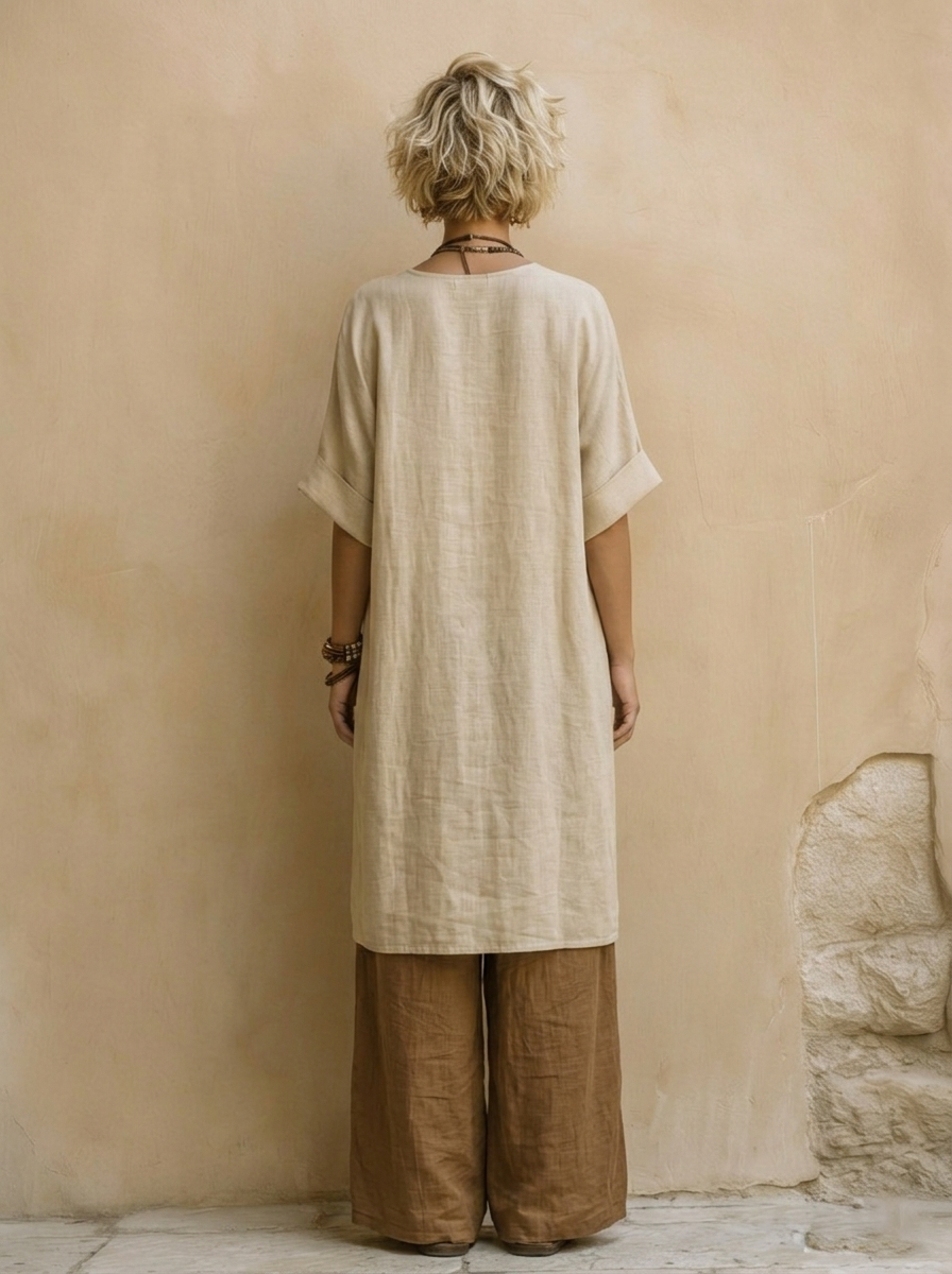 Giulia | Three-Piece Bohemian Set with Tribal Pattern