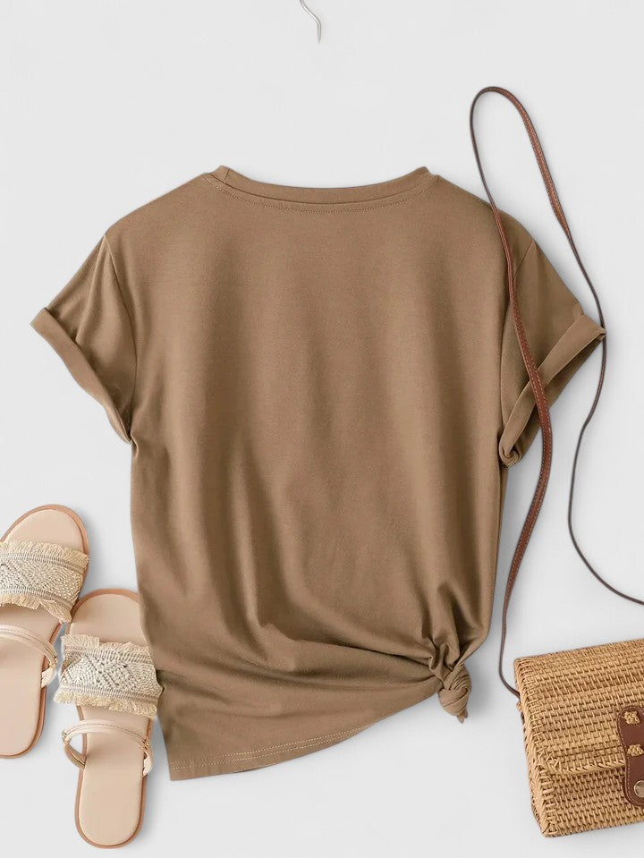 June | Comfortable Short Sleeve T-Shirt