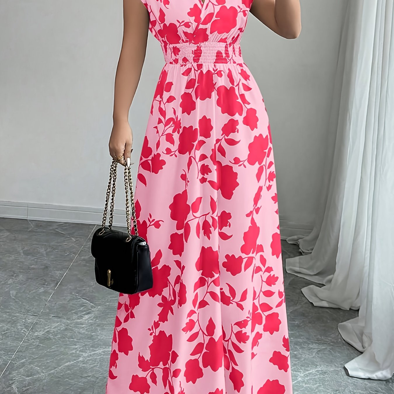 Clara | Elegant Floral Maxi Dress