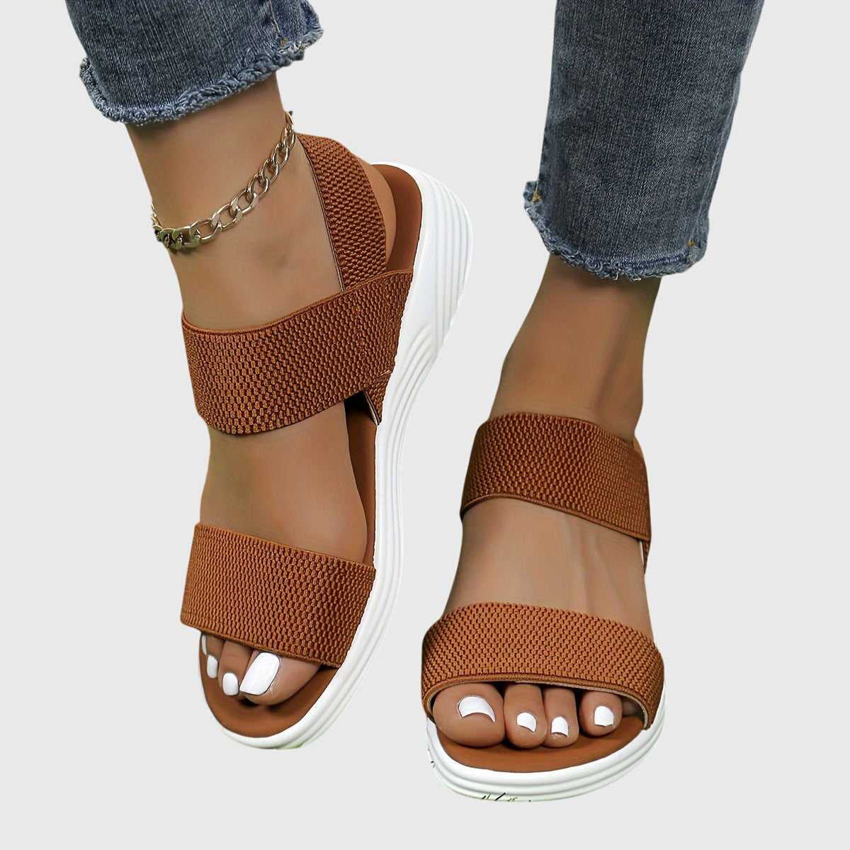 Emila | Cushioned Adjustable-Strap Sandals