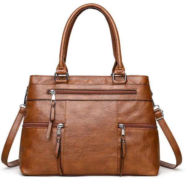 ELEANOR | LEATHER TOTE BAG