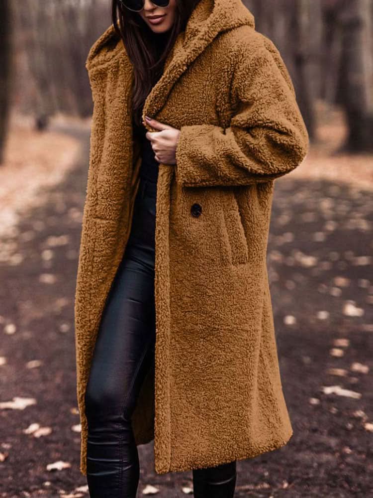 Ashford | Quilted Teddy Coat with Button Front