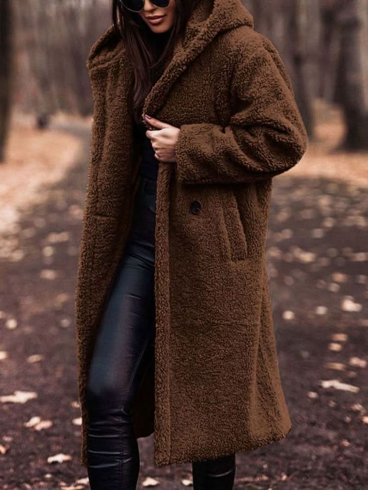 Ashford | Quilted Teddy Coat with Button Front