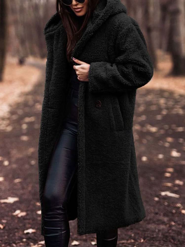 Ashford | Quilted Teddy Coat with Button Front