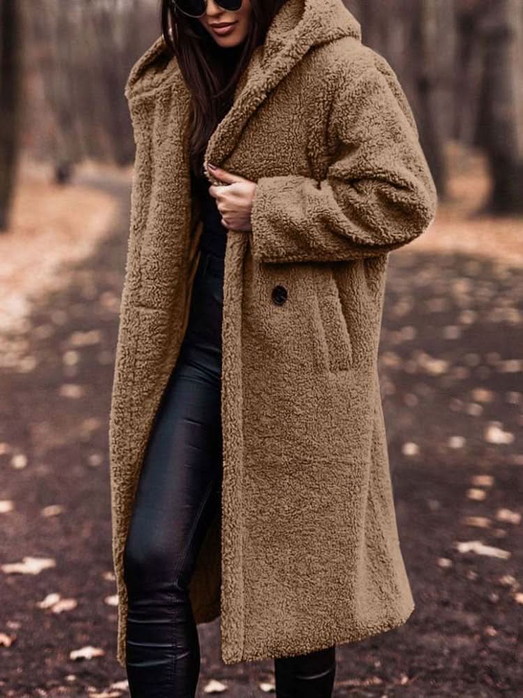 Ashford | Quilted Teddy Coat with Button Front