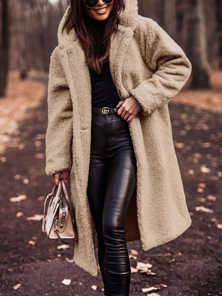Ashford | Quilted Teddy Coat with Button Front