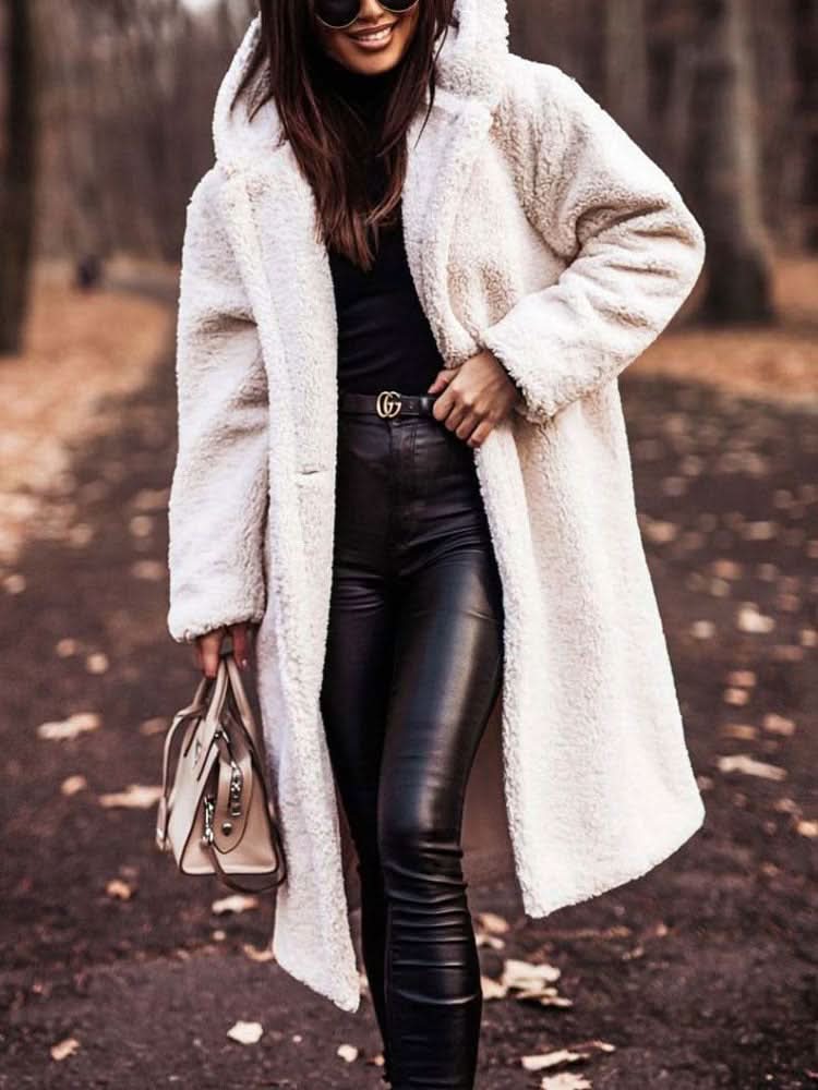 Ashford | Quilted Teddy Coat with Button Front