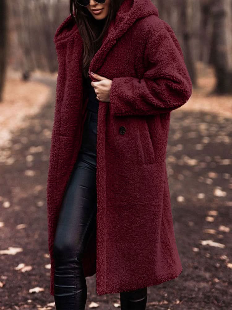 Ashford | Quilted Teddy Coat with Button Front