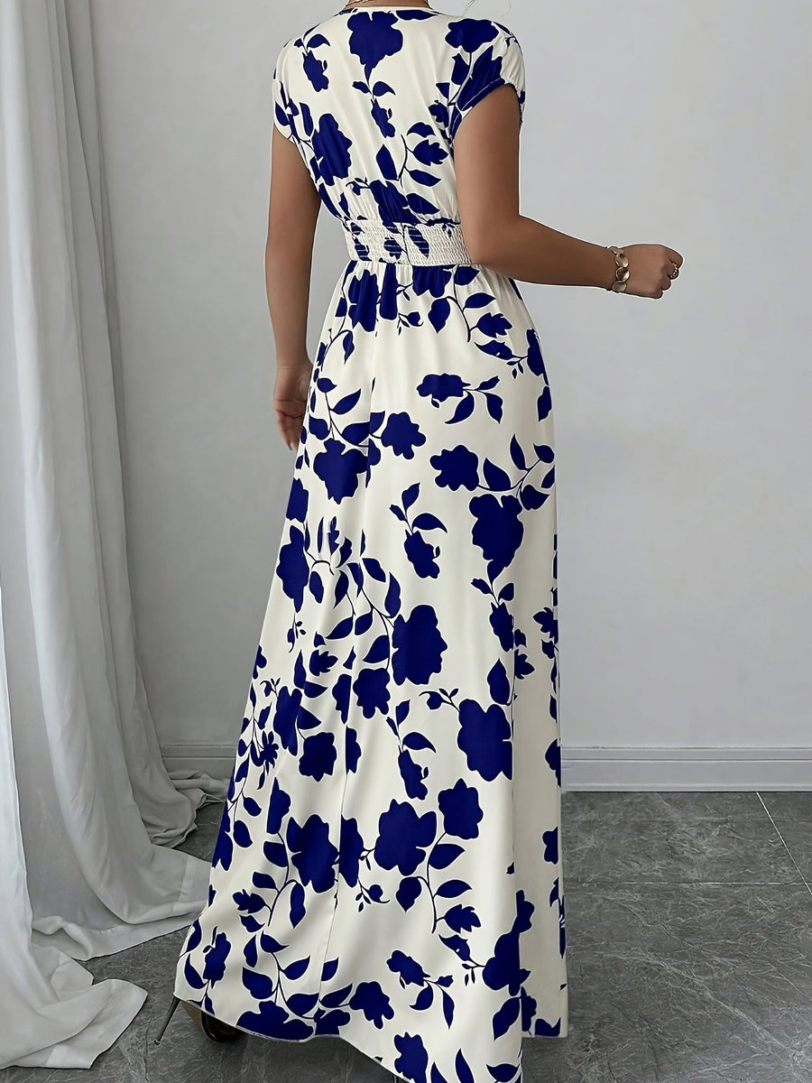 Clara | Elegant Floral Maxi Dress