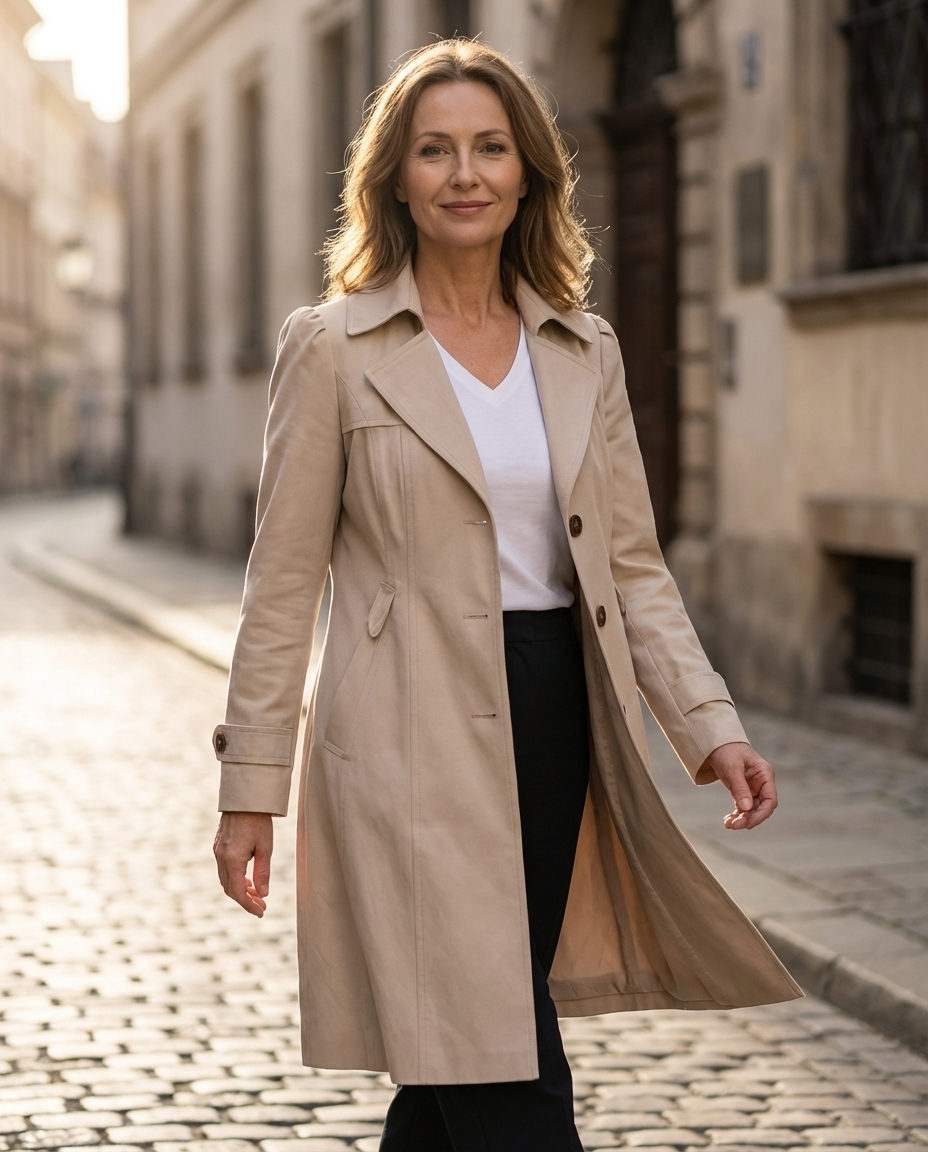 Ellie | Elegant Vintage Summer Coat