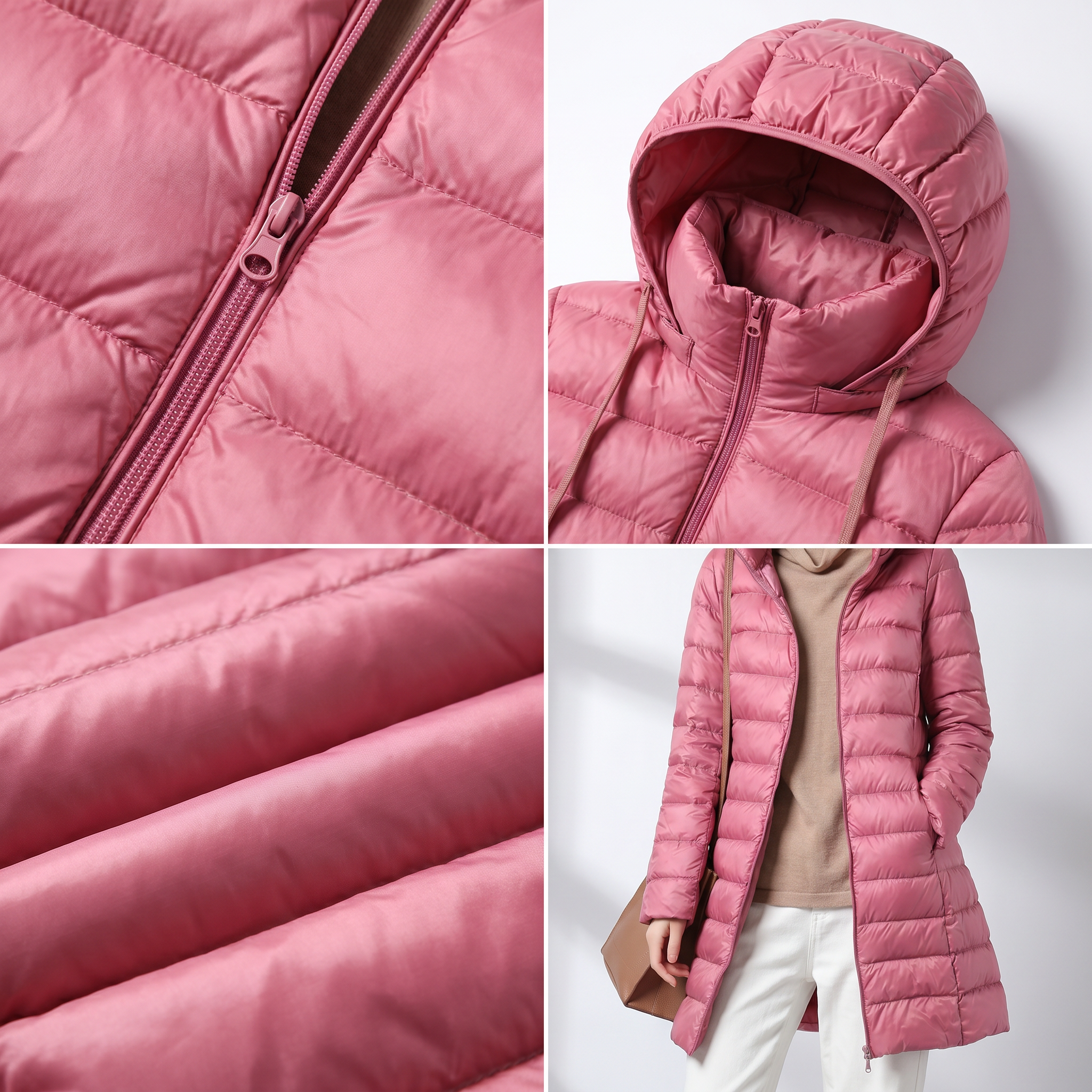 Feathra | Ultralight Packable Down Jacket with Detachable Hood