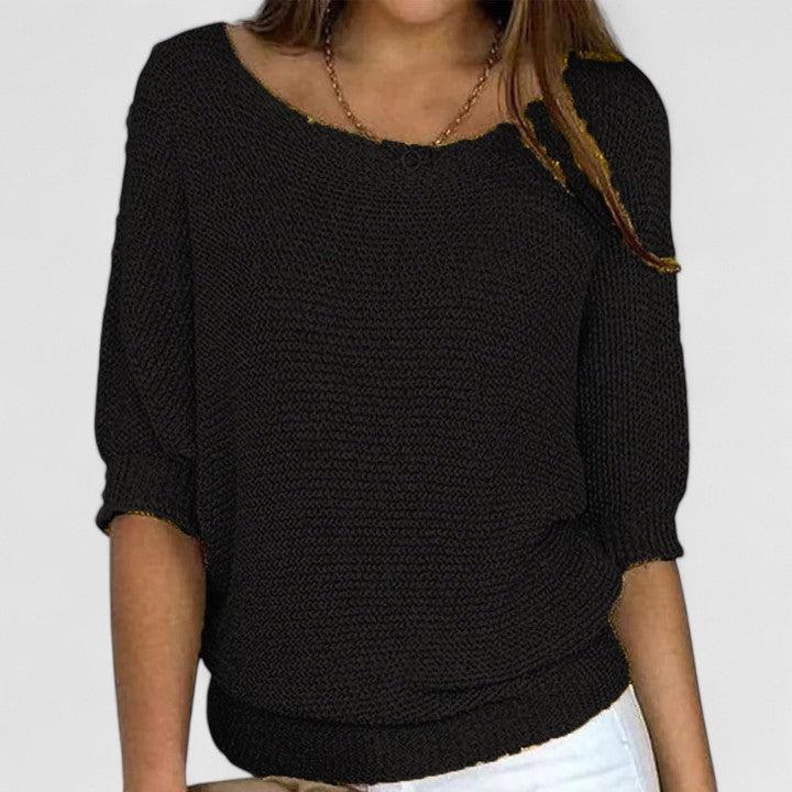 June | Rachel | Effortless Knit Pullover