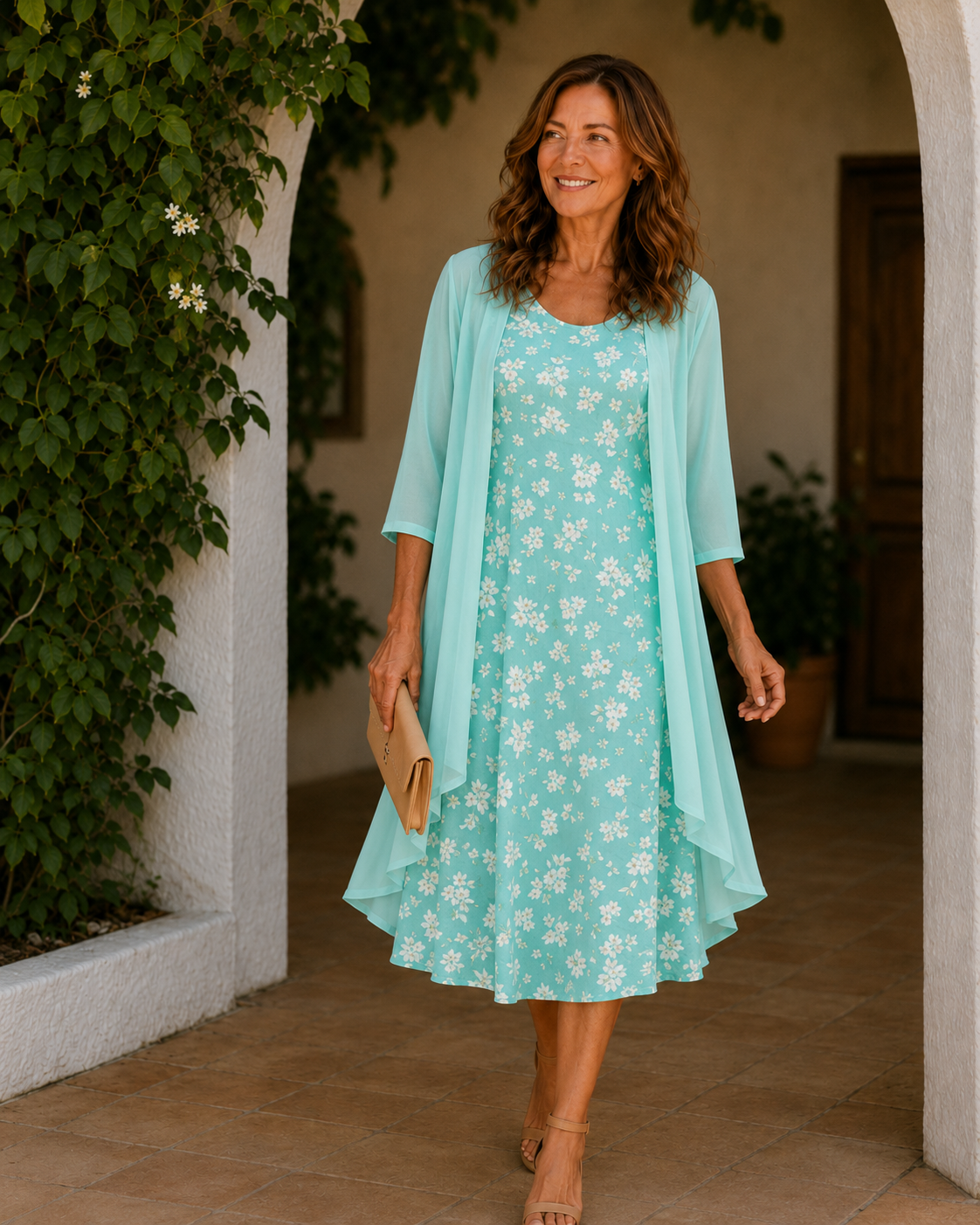 Capri | Printed Duster Dress