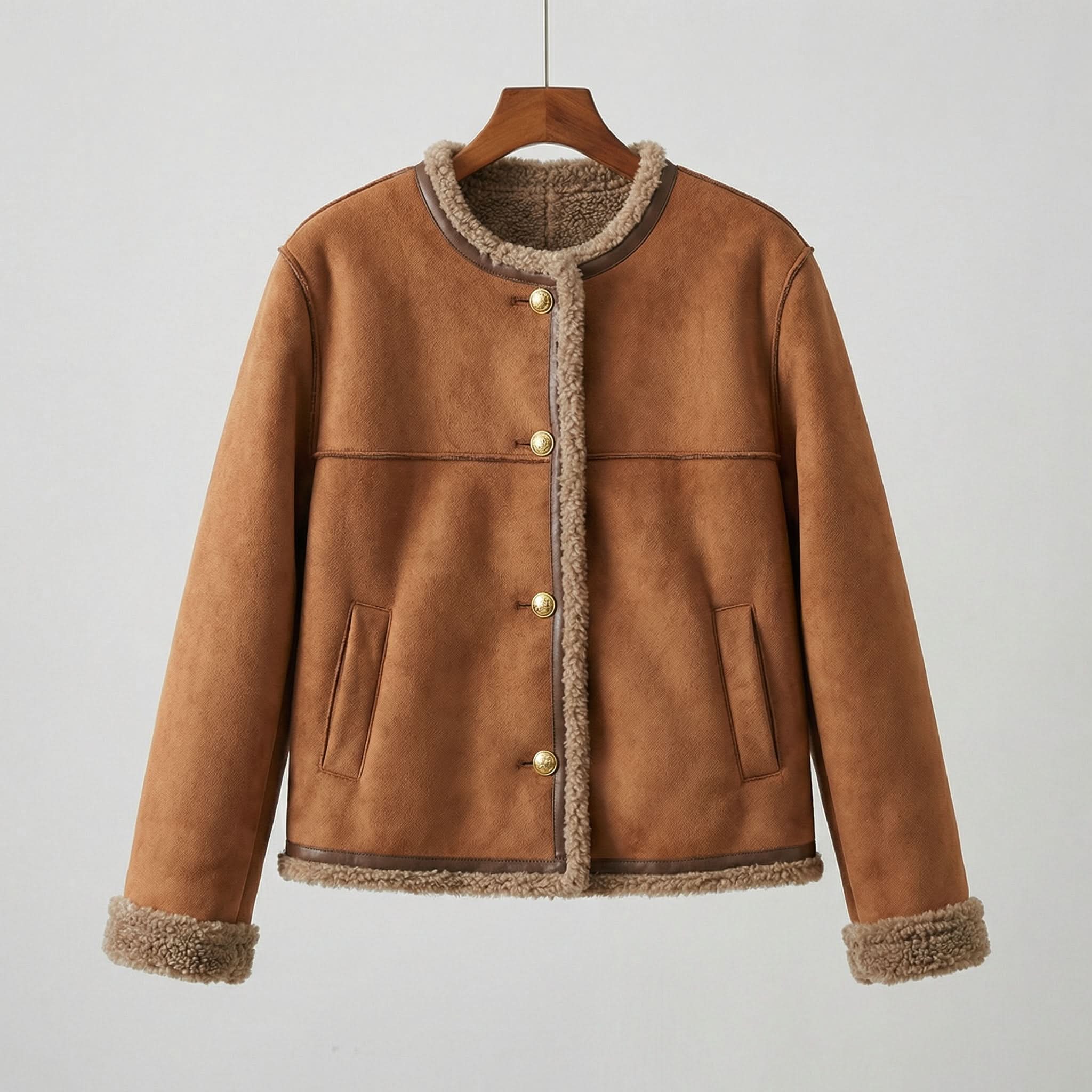 Ruby | Cosy Shearling-Lined Jacket
