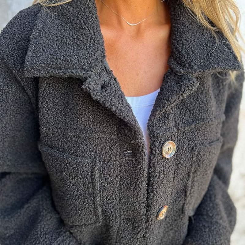 Sutton | Soft Winter Coat with Lapel Collar