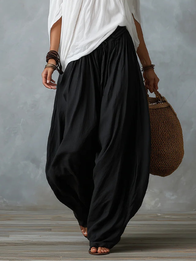 Morgane | Off-Shoulder Top & Wide-Leg Trouser Two-Piece Set