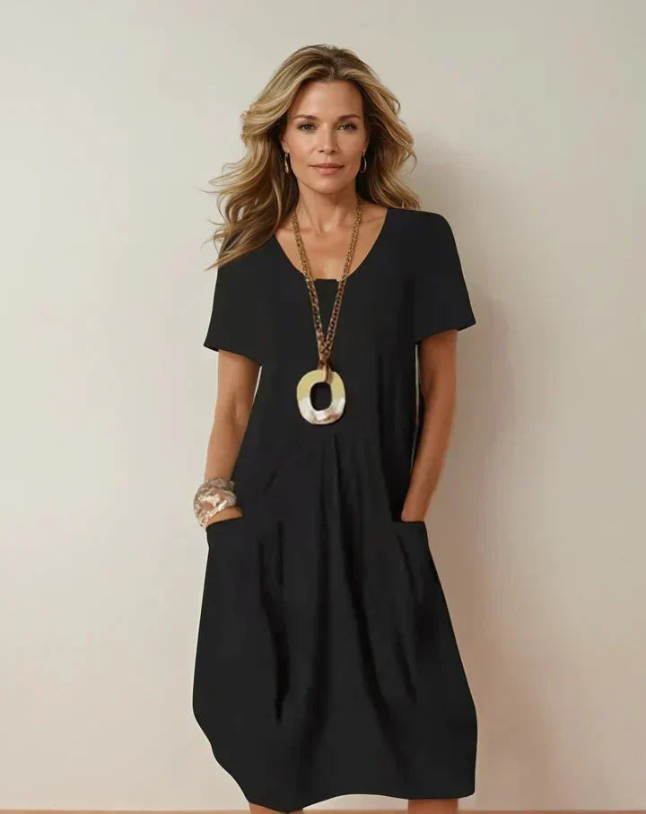 Helen | Easy Casual Flow Dress