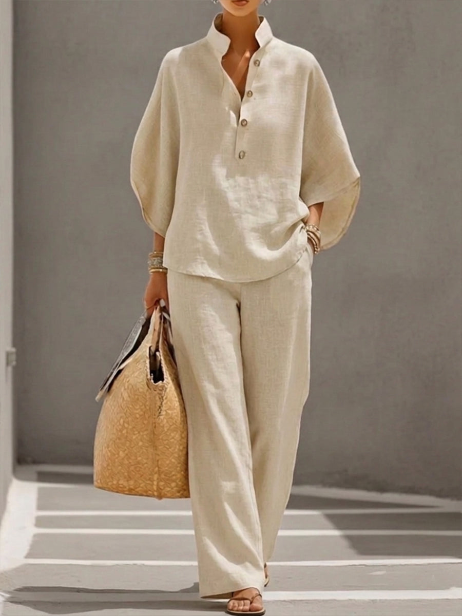 Elvira | Batwing Sleeve Pants Set