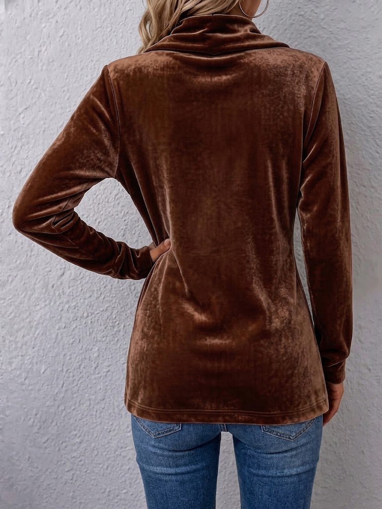Holliwell | Vintage Lapel Button-Accent Open Front Jacket