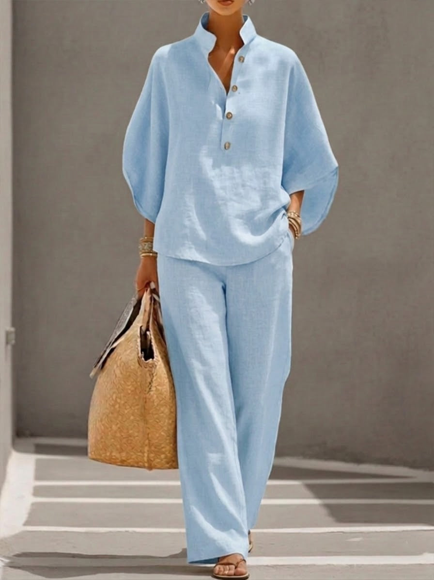 Elvira | Batwing Sleeve Pants Set