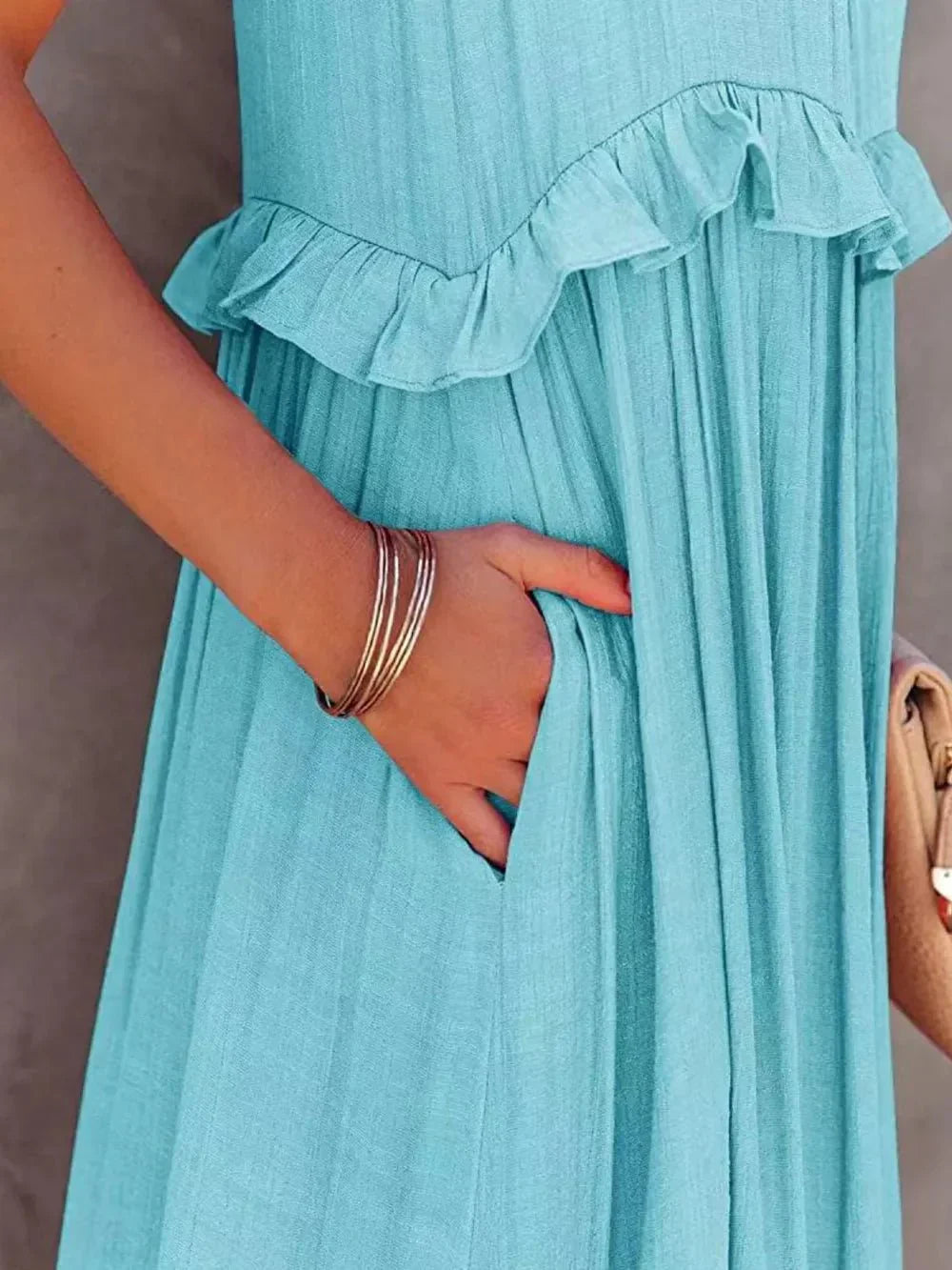 Isla | Tiered Maxi Dress