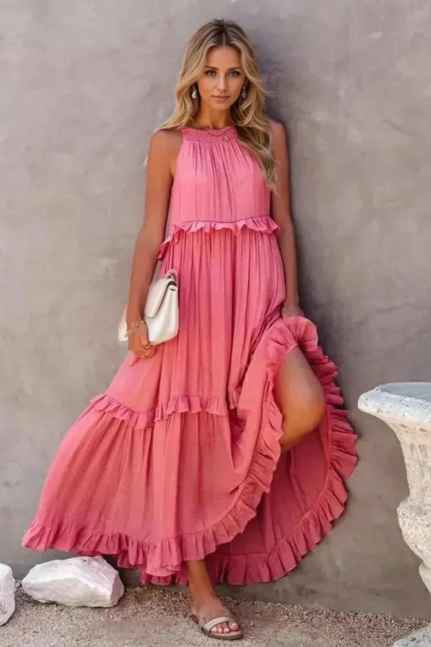 Isla | Tiered Maxi Dress