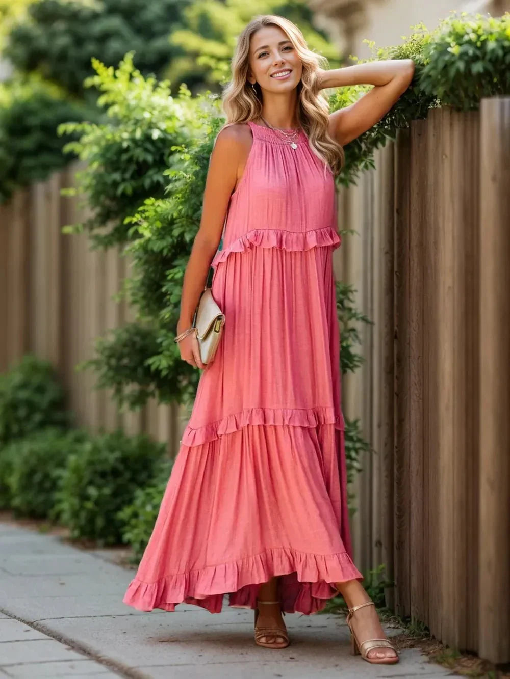 Isla | Tiered Maxi Dress