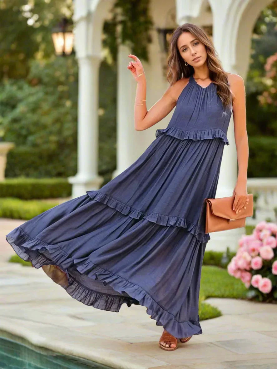 Isla | Tiered Maxi Dress