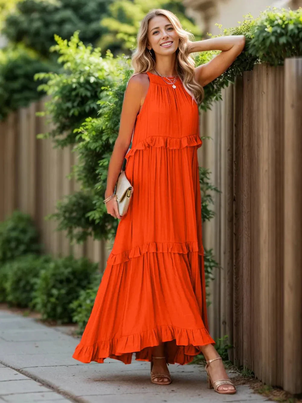 Isla | Tiered Maxi Dress