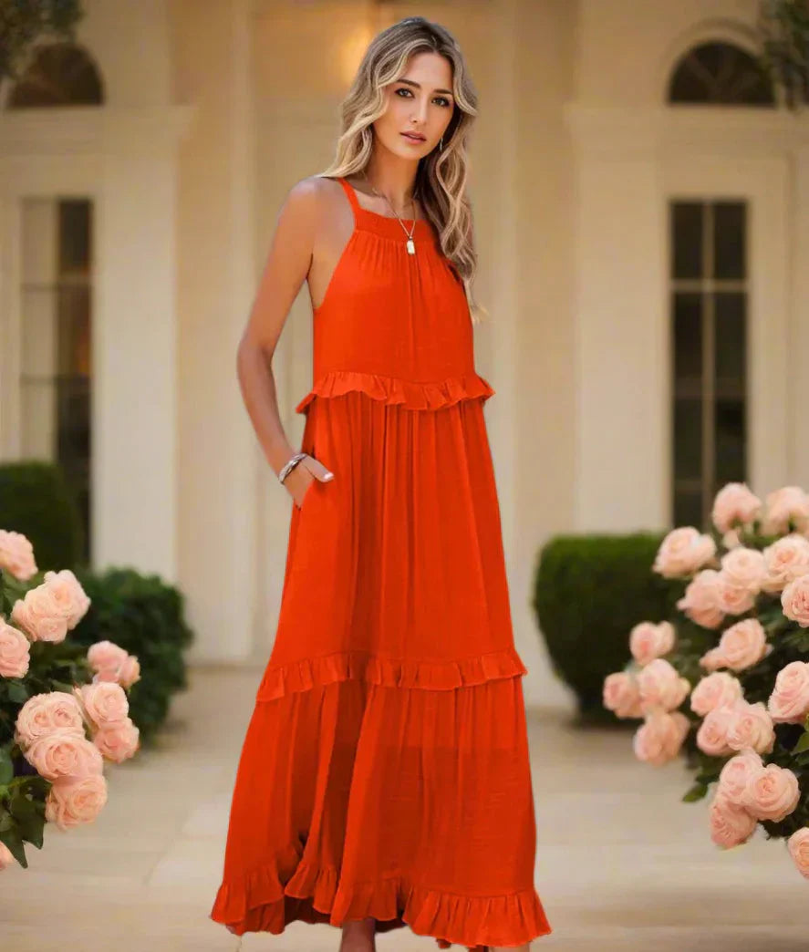 Isla | Tiered Maxi Dress