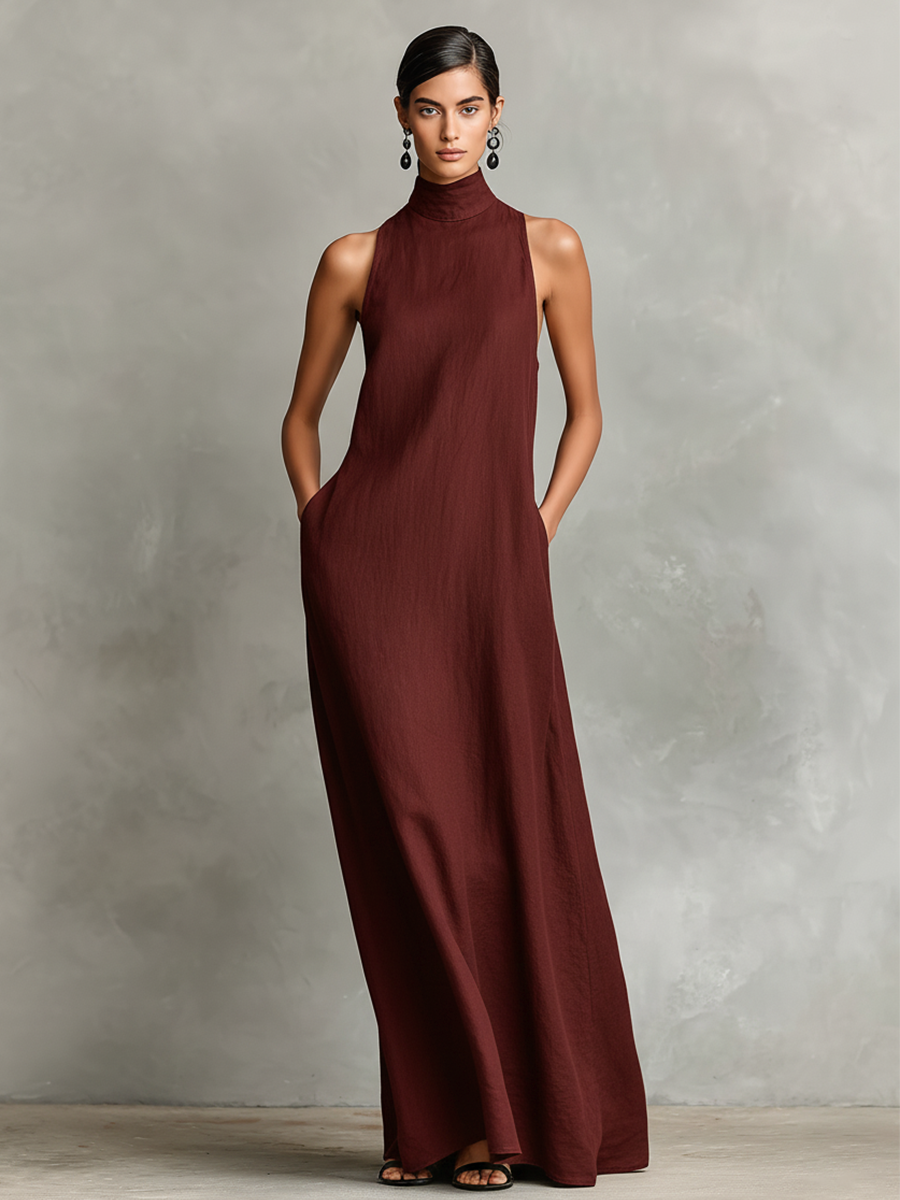 Chantal | Minimalist Maxi Dress